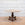 19th C. Neoclassical Cast Iron Garden Table with Tripod Base and Hammered Limestone Top