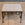 French Wrought Iron Side Table with Limestone Top