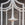 In Stock Gesso Four Crown Lantern, 33.5"H (SOLD)
