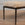 In Stock Monaco Bench with Blackened Base and Hair on Hide, 51"L