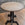 Rustic Chip Carved Side Table