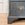 George Ill Style Mahogany Bachelor's Chest of Drawers with Weathered Prussian Blue Paint (SOLD)