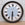19th C. Turret Clock Face, French Terra Cotta