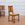 Set of Six French Oak and Rush Dining Chairs in the manner of Charles Dudouyt, Circa 1940