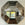 Baguette Octagon Mirror with Mercury Glass, 52"