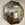 Baguette Octagon Mirror with Mercury Glass, 52"