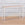 In Stock Tapered Console with Various Wood Tops in Gesso Finish, 48"W