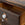 19th C. French Country Pine Cupboard with Weathered Dark Brown Paint and Porcelain Knobs