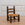 Fireside Low Chair with Rush Seat in the Manner of Charles Dudouyt