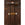 19th C. French Country Pine Cupboard with Weathered Dark Brown Paint and Porcelain Knobs
