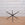 In Stock Italian Job Single Tri Table Base Only with Blackened Finish, 48"