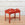 Painted Campaign Butler's Tray Side or Coffee Table (SOLD)