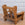 Pair of Heavy French Brutalist Oak Armchairs Chairs, Circa 1960