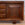 1940's French Oak Sideboard with Brass Pulls in the Manner of Charles Dudouyt