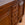 1940's French Oak Sideboard with Brass Pulls in the Manner of Charles Dudouyt