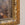 Antique Gilt and Marbleized Mirror with Distressed Glass