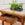 Continental Marble Top Butcher's Table with Knife Rack