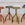Main Street Drink Table, round top