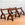 Pair of Large Whimsical Wood Benches