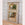 Antique Painted Trumeau Mirror with Laurel Ornament