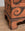 Antique Chippendale Period Chest of Drawers Painted with Neoclassical Wave Motif