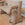 Antique Limestone Faux Bois Garden Bench