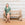 Antique Limestone Faux Bois Garden Bench