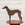 Antique Sheet Metal Cutout of a Whippet