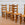 Set of Four 1940s French Ladder Back Chairs attributed to Charles Dudouyt