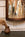 Antique 19th C. Swiveling Butler Mirror with Convex Glass (sold)