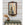 19th C. Swiveling Butler Mirror with Crown and Convex Glass (sold)