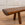 Vintage Live-Edge Rustic Bench with Splayed Legs