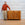 1940s French Walnut Two-Door Server with Shaped Marble Top