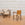 Two Pairs of 1940s French Cerused Oak Arm Chairs with Muslin, Per Pair