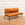Hand Forged Iron Bench with Leather Cushions
