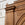 Large Antique Carved Wood Overmantel with Doric Columns and Archway