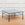 In Stock Spire Coffee Table with Blue Chilewich Top
