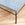 In Stock Spire Coffee Table with Blue Chilewich Top