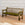 Mossy Vintage Teak Garden Bench