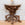 19th C Root Table with Faux-Painted Porphyry Top