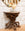 19th C Root Table with Faux-Painted Porphyry Top