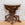 19th C Root Table with Faux-Painted Porphyry Top