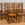 Set of Eight Faux-Bamboo Party Chairs from Carlyle Hotel