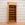 Pine Bookcase with Sliding Cover