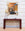 In Stock Leather Staple Table