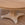 In Stock Two-Tone Biedermeier Table in Natural White and Bleached Oak