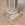Pair of Romanesque Arched Form Carved Marble Pedestals