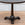 Vintage Mahogany Side Table with Inset Slate Top