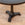 Vintage Mahogany Side Table with Inset Slate Top