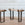 Pair of In Stock Clasp Console Tables with Reclaimed Wood Tops